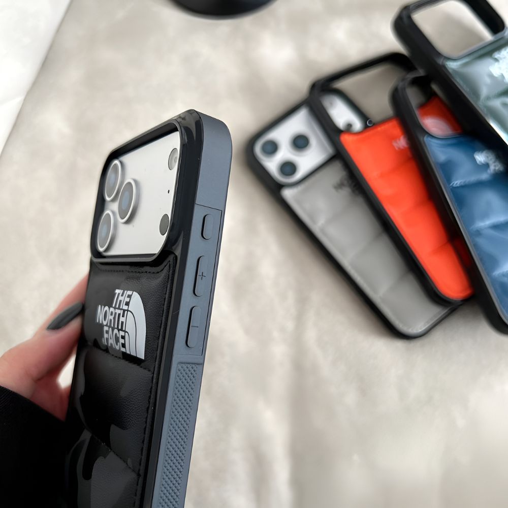 The North Face Camouflage Puffer iPhone Case, iPhone 17 Pro Max