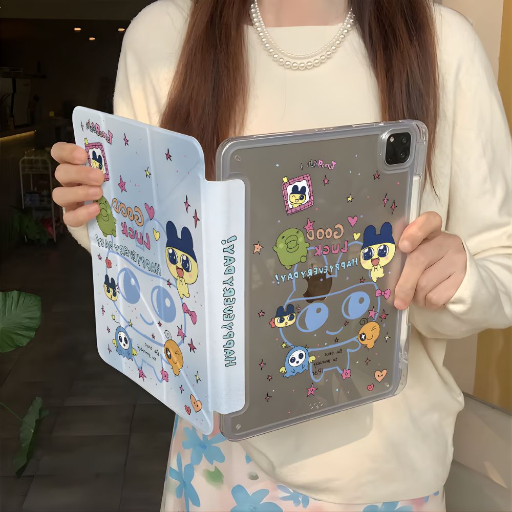 Cute Tamagotchi iPad Case - ZiCASE