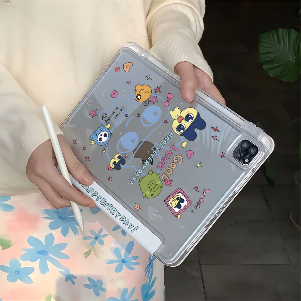 Cute Tamagotchi iPad Case - ZiCASE