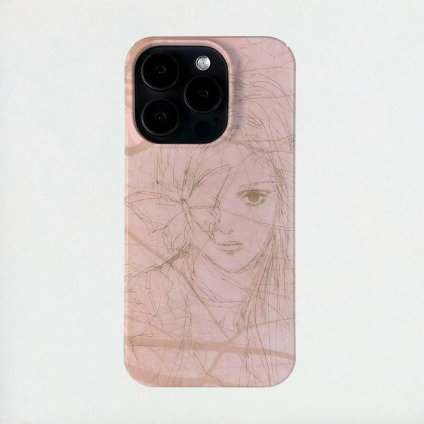 Aesthetic Girl iPhone Case