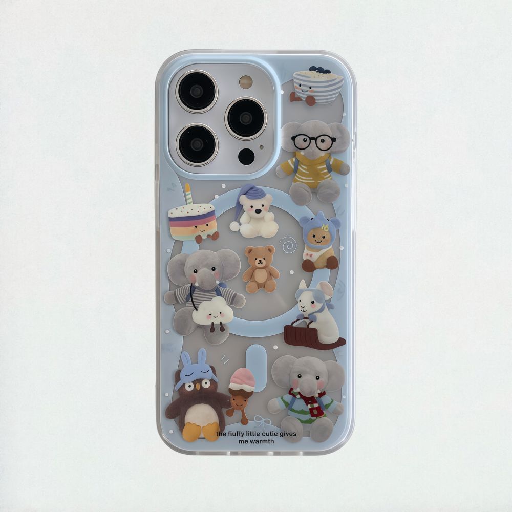 Cute Elephant MagSafe iPhone Case - ZiCASE