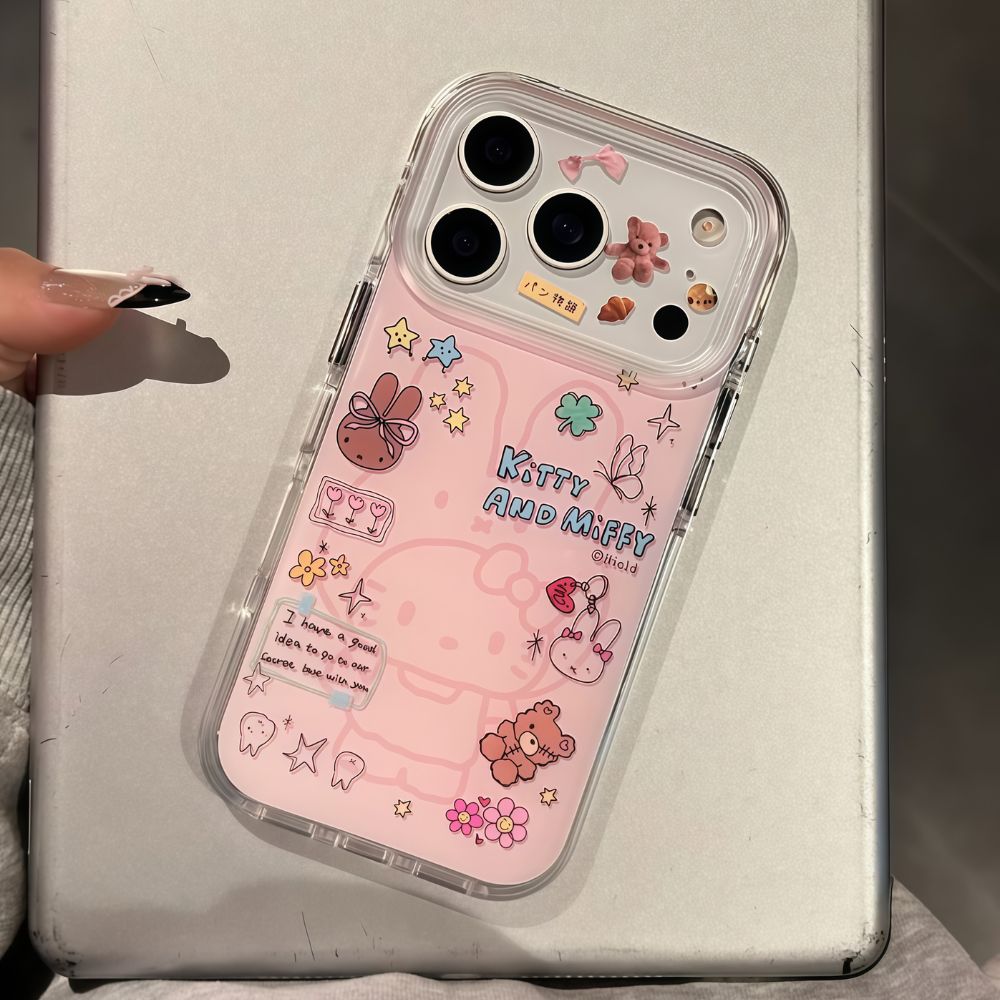 Pink Kitty & Miffy iPhone 17 Pro Max Case