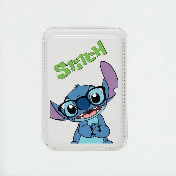 Playful Stitch MagSafe Wallet