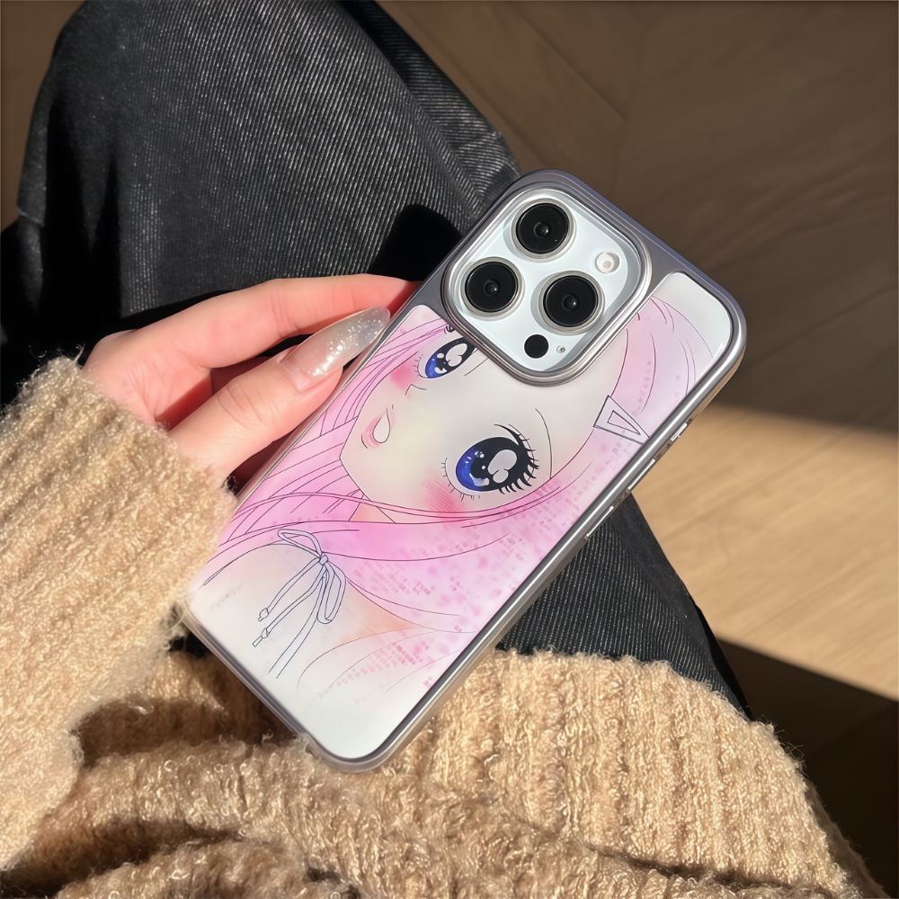 Anime Girl Artwork iPhone 15 Pro Max Case