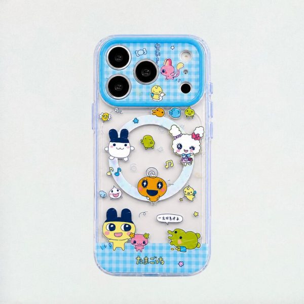 Blue Tamagotchi MagSafe iPhone Case