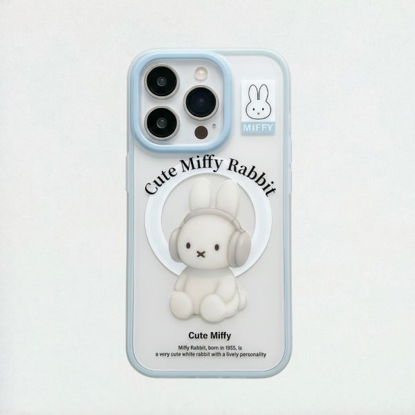 Cute Miffy Rabbit MagSafe iPhone Case
