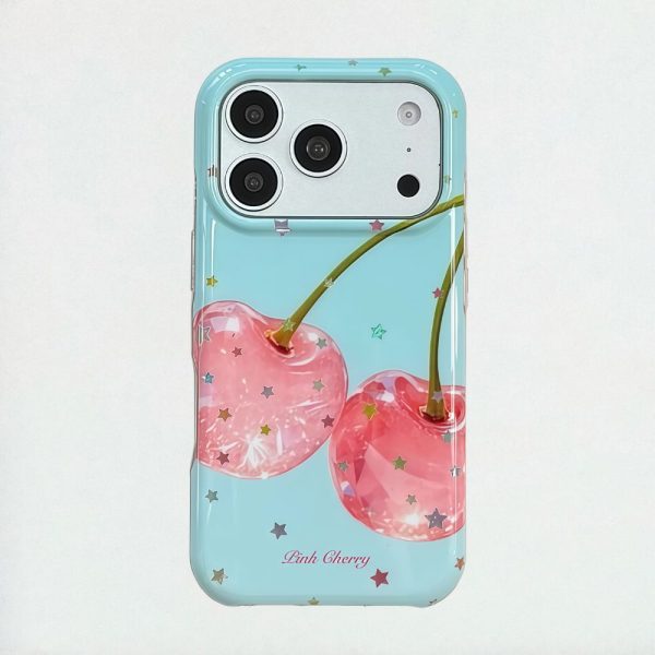 Bling Cherry iPhone 17 Pro Max Case
